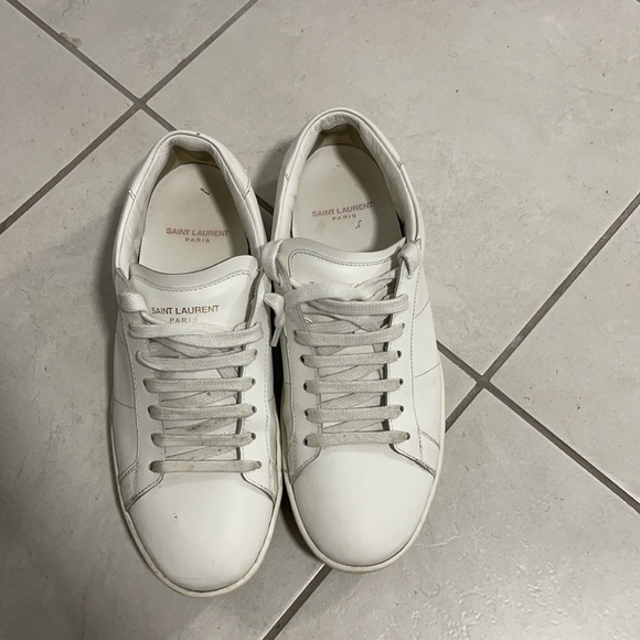 Ysl white sneakers - Picture 2 of 5